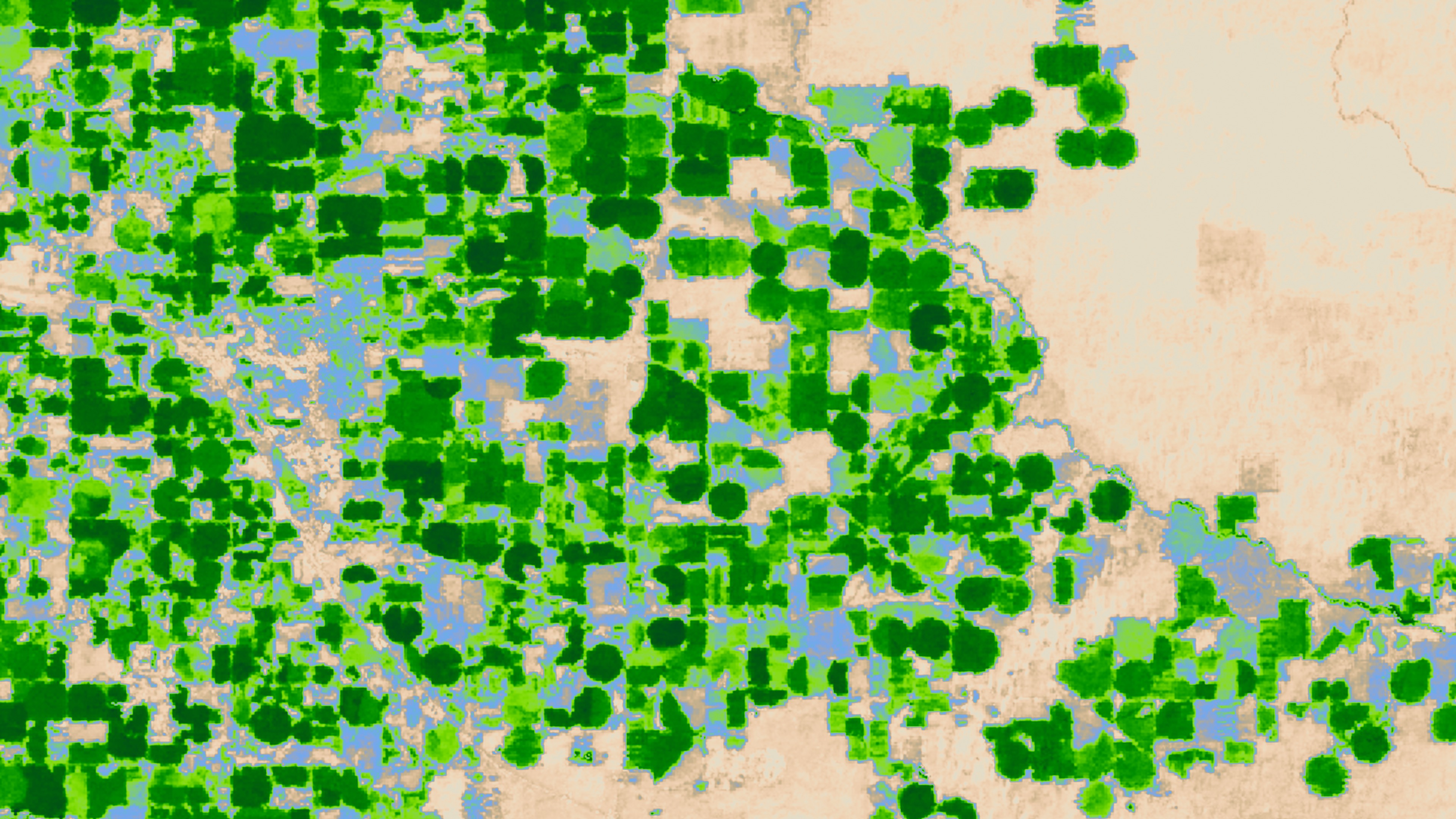 METRIC evaporation map