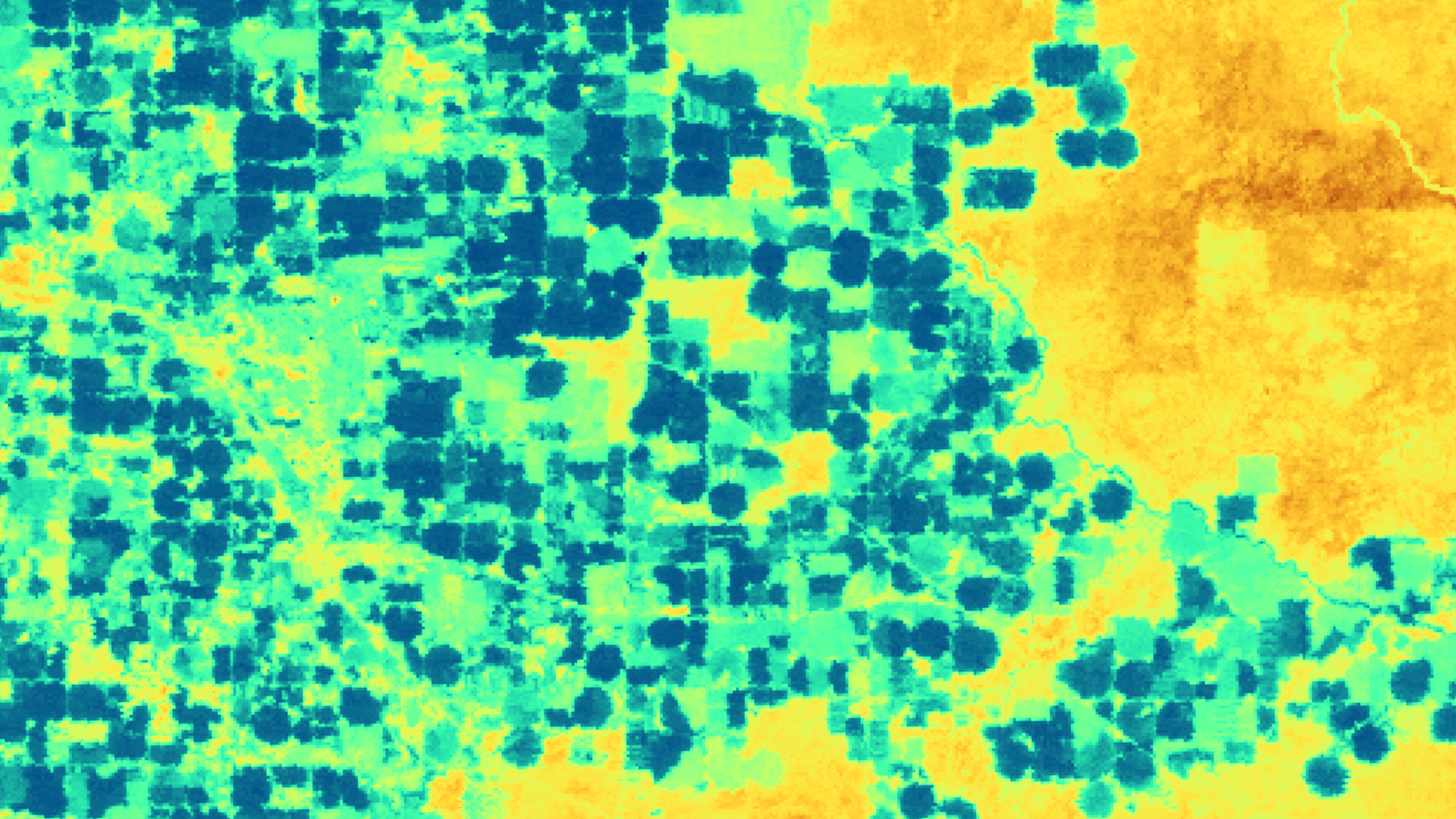 Thermal Landsat image