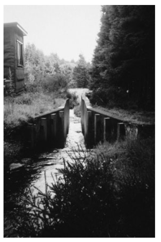 Trapezoidal flume