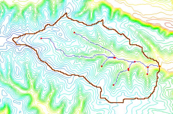 Catchment identification Catchment